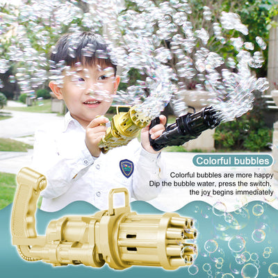 Bubble popper is a plastic gun which is a fun little toy for kids. This toy shoots colorful bubbles 